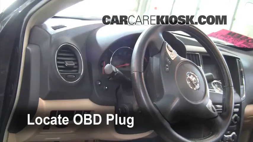 2009 Nissan Maxima S 3.5L V6 Compruebe la luz del motor Diagnosticar